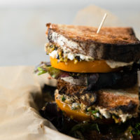 Tomato Sandwich with Olive Tapenade and Hummus | Naturally Ella