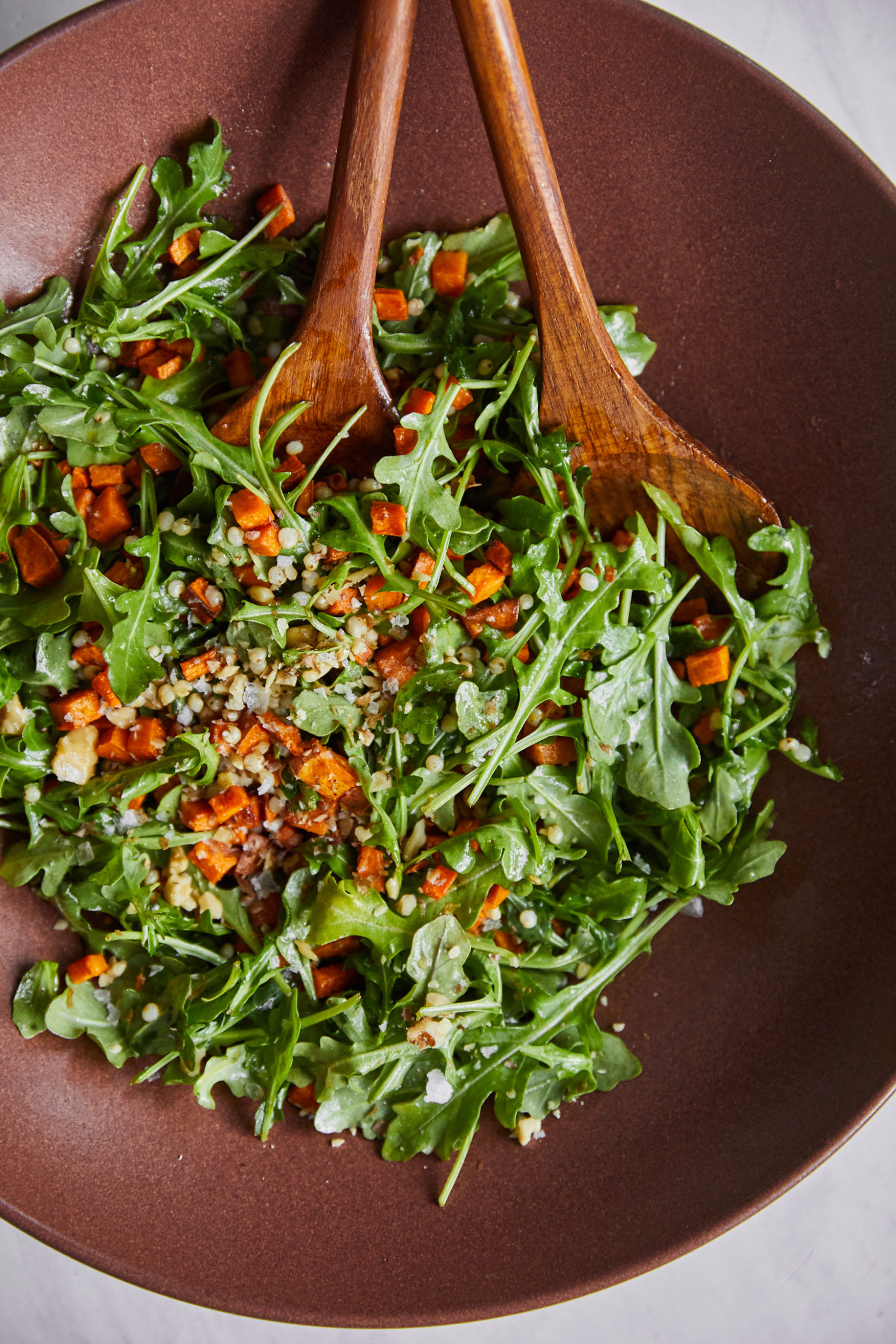 Roasted Sweet Potato Sorghum Salad
